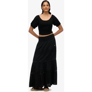 Superdry - Ibiza Lace Mix - Maxi Rok - Licht en Luchtig