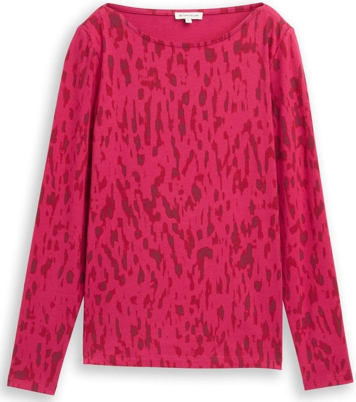 Tom Tailor Shirt met lange mouwen en patroon