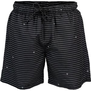 BRUNOTTI - cruneco-stripe men swim shorts - Zwart