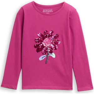 TOM TAILOR - Shirt - Cyclaam - Lange Mouw