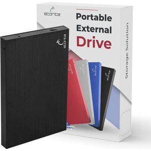 Ultradunne draagbare externe harde schijf USB 2.0 500 GB voor snelle gegevensoverdracht
