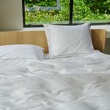 Dekbedovertrek - Grijs - Katoen - Eenpersoons