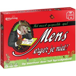 Jumbo - Mens Erger Je Niet - Bordspel - Efteling - 2-4 Spelers - Leeftijd 6-12 Jaar