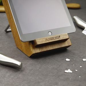 Nirosta 7-messenblok met tablethouder