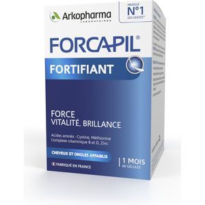 Arkopharma - Forcapil 60 Voor Krachtig, Vitale en Glanzend Haar en Nagels – 60 Capsules 1 Maand