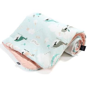 La Millou Miss Cloudy Pink Velvet Baby Deken - Zacht & Stijlvol