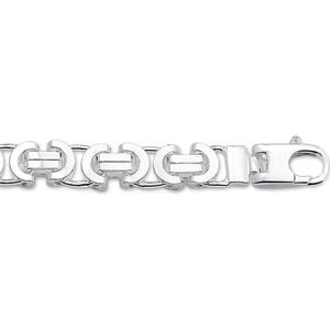 YO&NO - Ketting - Staal - Konings - Lengte 50cm - Dikte 8,5mm - Heren - Dames - Sieraden
