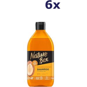 6x Nature Box - Moisturizing Shampoo Argan Oil 250ML