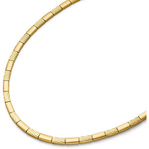 Boccia Titanium - 08081-03 - Ketting - Goudkleurig - 45cm