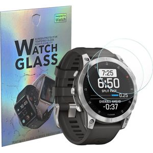 Garmin Epix Gen 2 / Epix Gen 2 Sapphire (47mm) - 2 stuks Beschermglas Smartwatch screenprotectors van glas Transparante glazen schermbeschermfolie