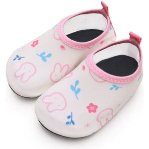 Antislip strandschoenen voor kinderen - ademende strandslippers met dikke zool - snel drogende antislip blotevoeten waterschoenen - lichte en comfortabele watersokken - geschikt voor zwembad surfen sporten yoga - dikke zool 140