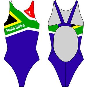 Turbo South Africa Pro Resist Zwemkleding Blauw S Vrouw