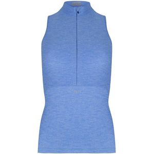 Susy cyclewear - Mouwloos kinder fietsshirt - blauw - 140 146