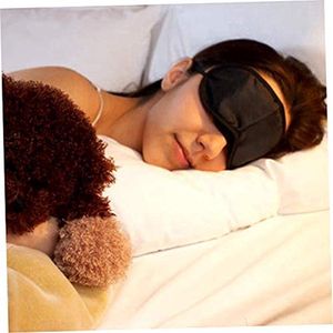 Doodadeals® 4-Pack Slaapmasker Kind – Mannen – Vrouwen – Voor Zijslapers – Slaapmakser – Sleep Mask – Nachtmasker – Bruin