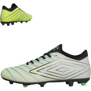 Voetbalschoenen Heren Velocita Elixir 1.0 FG vaste grond Hoog/​Veiligheidsgeel/​Levendig groen/​Zwart geschikt voor gewone en kunst gras maat 44