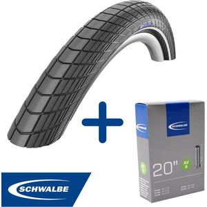 Fietsband - Schwalbe - Buiten- & binnenband - Big Apple R-Guard & AV6 - 20 inch x 1.10 - 1.50 - 40 mm