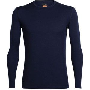 ICEBREAKER MEN'S OASIS LONG SLEEVE CREWE MIDNIGHT NAVY-XXL
