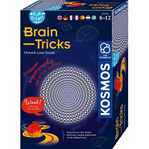 Kosmos Brain Tricks – Experimenteerset – Ontdek optische illusies en hersenbrekers – Inclusief 3D-bril en spiegels – Hersenbrekers