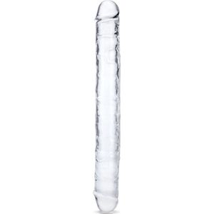Me You Us - Ultracock - Transparant - Jelly - 15 Inch - Double Ender - Dubbele Dildo