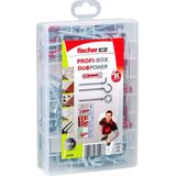 fischer - Doos met Schroeven en Pluggen - Rood - 70 Stuks