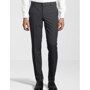 Steffen Klein - Driedelig Pak - Marineblauw - Slim Fit - Met Vest