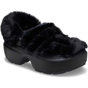 Crocs - Stomp Lined Quilted - Clog - Zwart