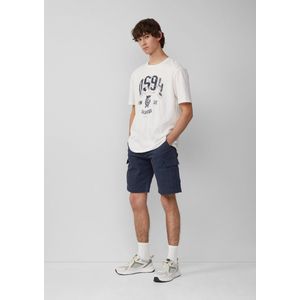 Q/S by s.Oliver - Regular Cargo Short - Marine - Katoen