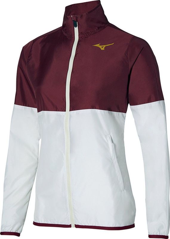 Mizuno Printed Jacket Dames Rood Wit