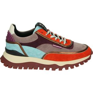 Floris van Bommel GROMMI 02.03 - Lage sneakersDames sneakers - Kleur: Rood - Maat: 37