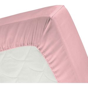 Cinderella Weekend - Hoeslaken (tot 25 cm) - Katoen - 180x200 cm - Roze