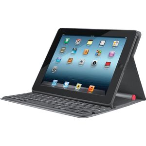 Solar Keyboard Folio for iPad Grey Int