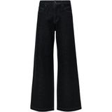 s.Oliver Schwarz LABEL Jeans broek, Suri Wide Leg, 97z8, 34W / 30L