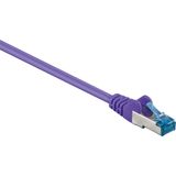 S/FTP CAT6a 10 Gigabit netwerkkabel / paars - LSZH - 15 meter