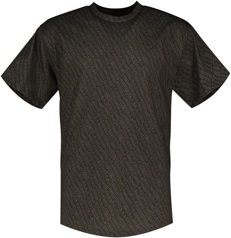 Bikkembergs - BMT0912 - T-shirt - Zwart - Korte Mouwen