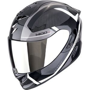 Scorpion - EXO-1400 Evo II Carbon Air Enko - Integraalhelm - Zwart Wit Zilver