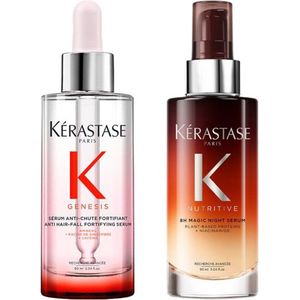 Kérastase Genesis Serum Anti-Chute Fortifiant 90ml + Nutritive 8H Magic Night Serum 90ml