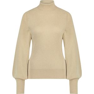 Nukus - Pullover Jessica Beige - Vrouwen - Maat L