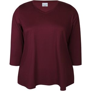 Zhenzi Zh-Alberta 229-T-shirt 3/4 Maroon Maat S 42/44