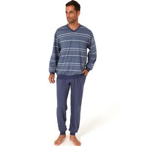 Normann heren pyjama Trend 71278 - Blauw - L/52