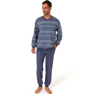 Normann heren pyjama Trend 71278 - Blauw - XXL/56