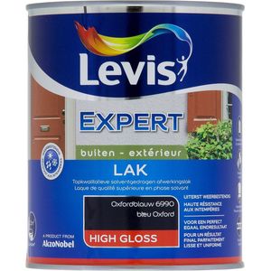 Levis lak 'Expert' buiten oxford blauw hoogglans 1 L