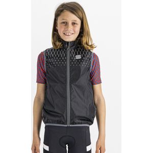 Sportful Windstopper mouwloos Kids Zwart  - KID REFLEX VEST BLACK - 10Y