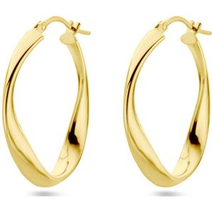 Glams oorringen 1 micron - Zilver