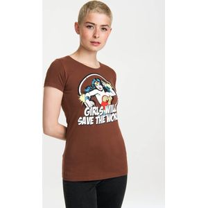 Logoshirt T-Shirt DC - Wonder Woman - Girls Will