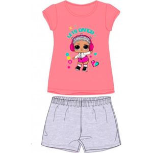 L.O.L Surprise pyjama - zalm - grijs - Maat 104 / 4 jaar