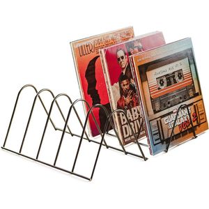 SNJY® LP Opbergsysteem - Vinyl Houder - Platenrek - 14D x 30,5B x 17,8H cm - Zwart