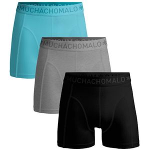 Muchachomalo Heren Boxershorts - 3 Pack - Maat M - 95% Katoen - Mannen Onderbroeken
