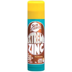 Sun Zapper Extreme YELLOW Sand Zinc Stick SPF 50+ 15g