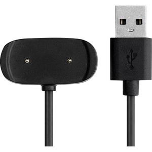 kwmobile USB-oplaadkabel geschikt voor Huami Amazfit T-Rex Pro / GTS2 / GTS 2e / GTS2 Mini / GTR 2 kabel - Laadkabel voor smartwatch - in zwart