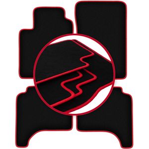 CARLUX-RED automatten voor: Suzuki Grand Vitara I 5-deurs (1998-2005)